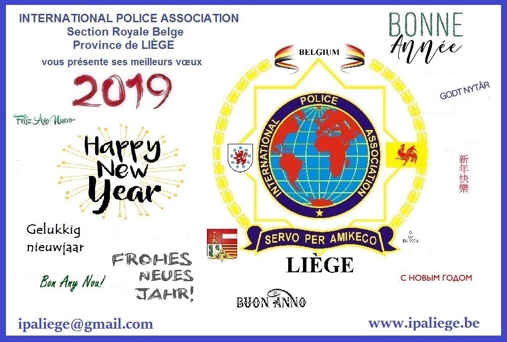 Wishes from our friends I.P.A. Liège (Belgium)